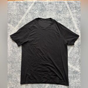 Lululemon Black Metal Vent Tshirt